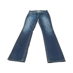 Big Star New Hazel Boot Faded Bootcut Jeans Womans Size 28L Western Denim